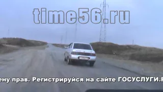 Погоня за 18 летним водителем в городе Орске time56.ru