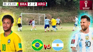 🏆 THE WORLD CUP HAS STARTED! BRAZIL vs ARGENTINA SEMI-FINAL 🏆 ‹ Rikinho ›