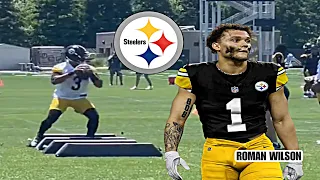 Pittsburgh Steelers OTA’s DAY 6 HIGHLIGHTS: Roman Wilson getting SERIOUS WORK with Russell Wilson 😅