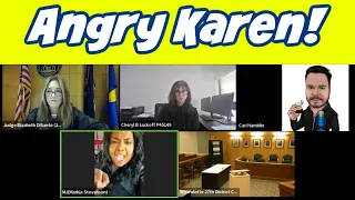 Angriest Karen Ever In Court!