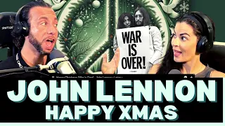 THIS ONE IS SO MUCH DEEPER THAN WE REALIZED! Reaction to John Lennon - Happy Xmas!