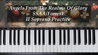 Angels From The Realms Of Glory - SSAA - Forrest - II Soprano Practice with Brenda