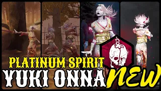 YUKI ONNA Platinum Spirit Gameplay & Custom Animation | DbDMobile