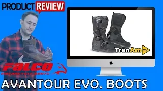 FALCO Avantour Evo Adventure Motorcycle Boots Review - Full HD | Bikerheadz.co.uk