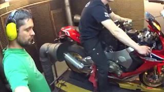 2017 Honda Fireblade SP Dyno Run!