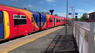 Trains And Trams At Wimbledon