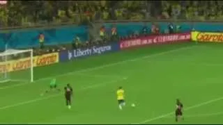 Brazil vs Germany 1-7,Goal Oscar,  World Cup 2014