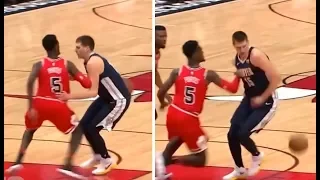 Nikola Jokic Drives to the Hoop | Pump-Fake, Behind-the-Back | Dribbling Course