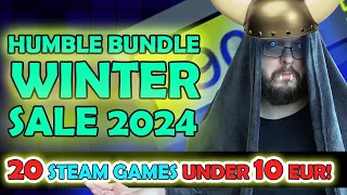 Humble Bundle WINTER SALE 2024! 20 Steam Games Under 10 EUR!