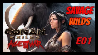 🐯Conan Exiles | Savage Wilds | Episode 1- Our first Explore