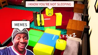 ROBLOX Weird Strict Dad FUNNY MOMENTS / DUMB EDITS (NIGHTMARE MODE) #2