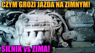 Jechać czy Rozgrzewać na postoju? CZYLI Czym GROZI JAZDA na ZIMNYM silniku?