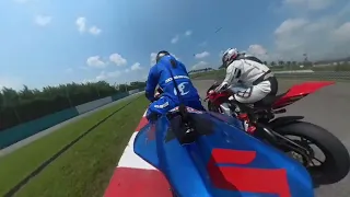 Onboard with Hamzi Ramzi "51" GSXR1000 | MSF Round 2 at Sepang International Circuit