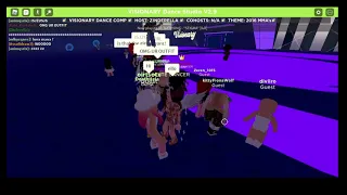 Competing in a Dance Competition in Visionary (Roblox)