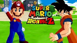 Super Mario vs Goku | Super Mario Meets Dragon Ball Z | DBZ Tenkaichi 3 (MOD)