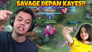 SAVAGE Di Depan KAYES Sampe Dia TERCENGANG Gw Bikin !! - Mobile Legends