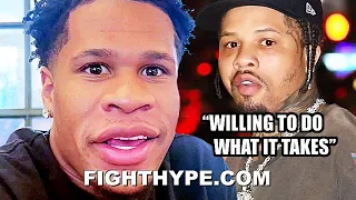 DEVIN HANEY SENDS GERVONTA DAVIS NEW MESSAGE ON MAKING FIGHT; RESPONDS TO MAYWEATHER CEO "NOT READY"