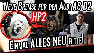 HP2 Bremse instandsetzen | Vorne | Bremssattel+Scheiben+Beläge | Audi A8 D2 4D V8 3.7L | OGAS GARAGE