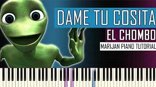 Dame Tu Cosita Song But Played Differently | Piano Tutorial