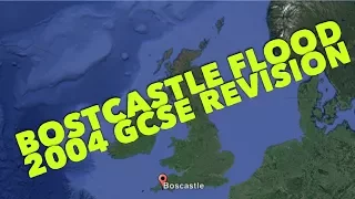 Bostcastle Flood 2004 GCSE Case study