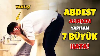 Bunları Yaparsan Abdestin Kabul Olmaz! Abdest Alırken Birçoğumuzun Yaptığı 7 Büyük Hata!