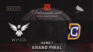 Wings vs. DC - Game 1, GRAND FINAL @ TI6, Dota 2