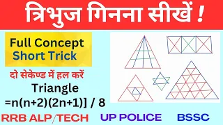 Triangle Counting Reasoning Tricks | Triangle Counting | Figure Counting |Maths By Chandan Sinha Sir