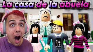 LA CASA DE LA ABUELA 😳😟 PELICULA BROOKHAVEN ROBLOX