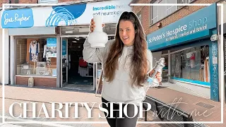 THRIFT WITH ME | UK CHARITY SHOP WITH ME & HAUL