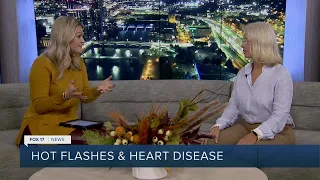 Early hot-flashes and heart disease-- know your risk!