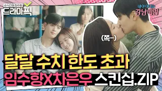 [드라마픽] 임수향X차은우 핵달달한 초밀착 스킨십 모음💕 | 내 아이디는 강남미인 | JTBC 180915 방송 외