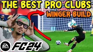 The Best Winger Build In Pro Clubs | FC 24 EA SPORTS
