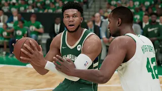 Milwaukee Bucks vs Boston Celtics Game 7 - NBA Playoffs 2022 Second Round Game Full Game - NBA 2K22