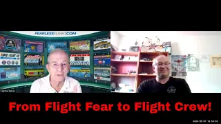 From Panic to Pro: Tom's Flight Fear to Flight Crew Journey!