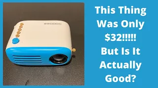Is The Cheapest Projector On Amazon Any Good?? | Budget Projector Setup Review (2021)