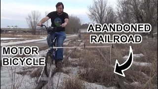 Building Motorized Railbike For Abandoned Tracks