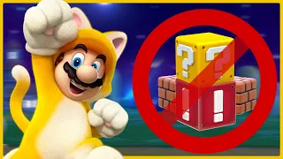 I tried beating Super Mario 3D World WITHOUT TOUCHING A BLOCK!