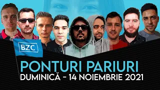 Ponturi pariuri sportive 14.11.2021