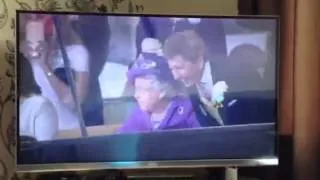 Queens reaction to estimate won