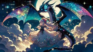 Dragon's Melodies: Music Channel with Starry Night Adventure of the Young Girl and her Companion