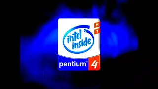 Intel Pentium 4 Logo History (2001-2003) Remake