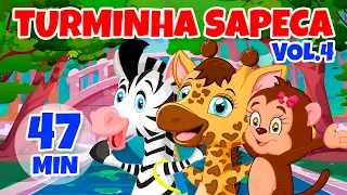 Turminha Sapeca Vol. 4 - Giramille 47 min | Desenho Animado Musical