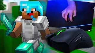 Playing skywars with the Razer Deathadder Elite (Mousecam)