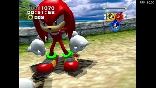 Sonic Heroes Xbox Series X emulation, graphics comparison. PS2 vs Gamecube. Basic test.