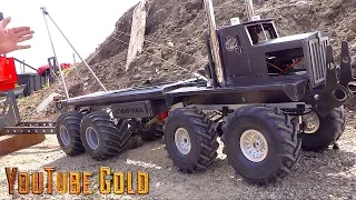 YouTube GOLD  - 8x8 Heavy Haul Mine Site Move : Make it Snappy (s2 e4) | RC ADVENTURES