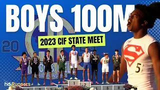 2023 TF - CIF State - 100M (Boys)