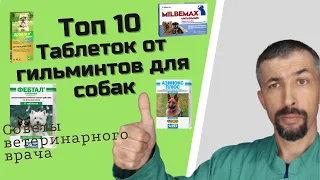 Таблетки от глистов для собак