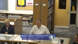 Monomoy Regional School District School Committee Meeting 7/14/2022