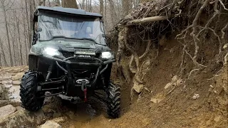 Can Honda’s Pioneer 700 keep up with us on the trail?? Windrock trail 13