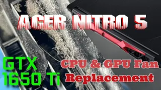 Fan Replacement & Repaste Tutorial Acer Nitro 5